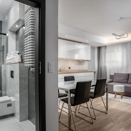 Rentplanet - Apartamenty Atal Tower Wrocław Eksteriør bilde